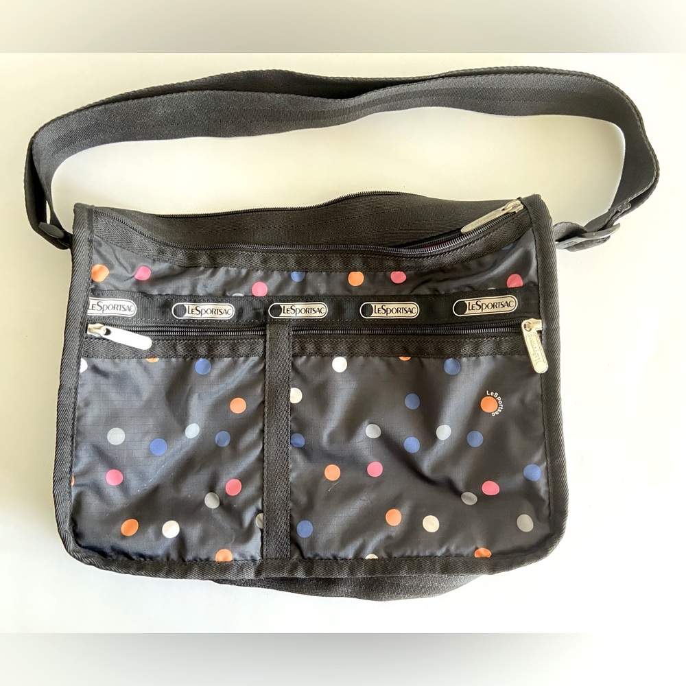 Lesportsac Deluxe Everyday Bag Dots Crossbody